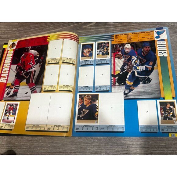 1989 O-Pee-Chee NHL Hockey Sticker Album Lanny McDonald Stanley Cover - Picture 3 of 7